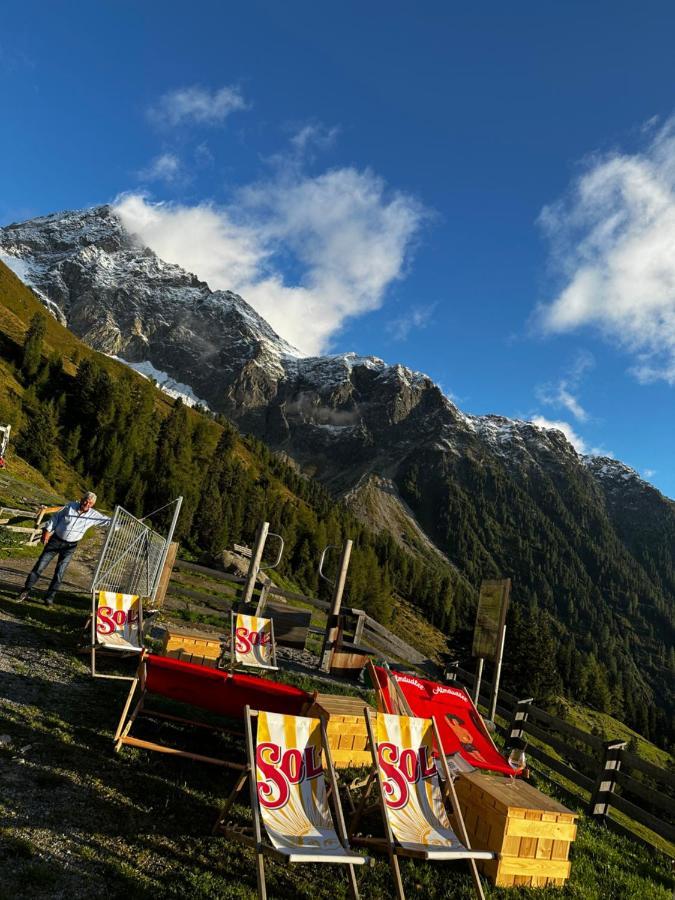 Die Acherberg Alm Oetz Bagian luar foto