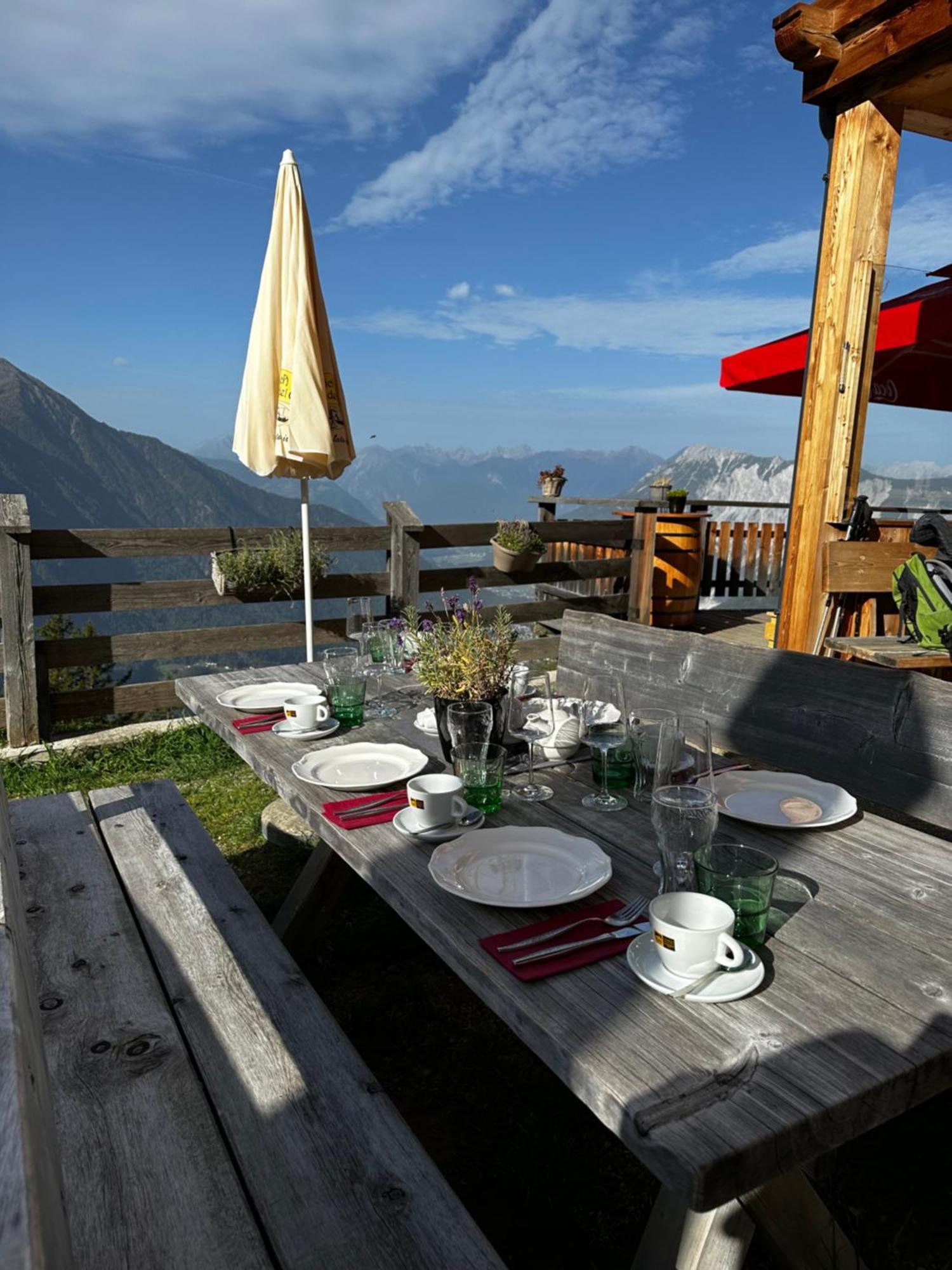 Die Acherberg Alm Oetz Bagian luar foto
